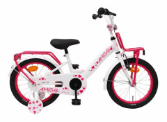 Bloom 16 Inch 24 cm Girls Coaster Brake Turquoise