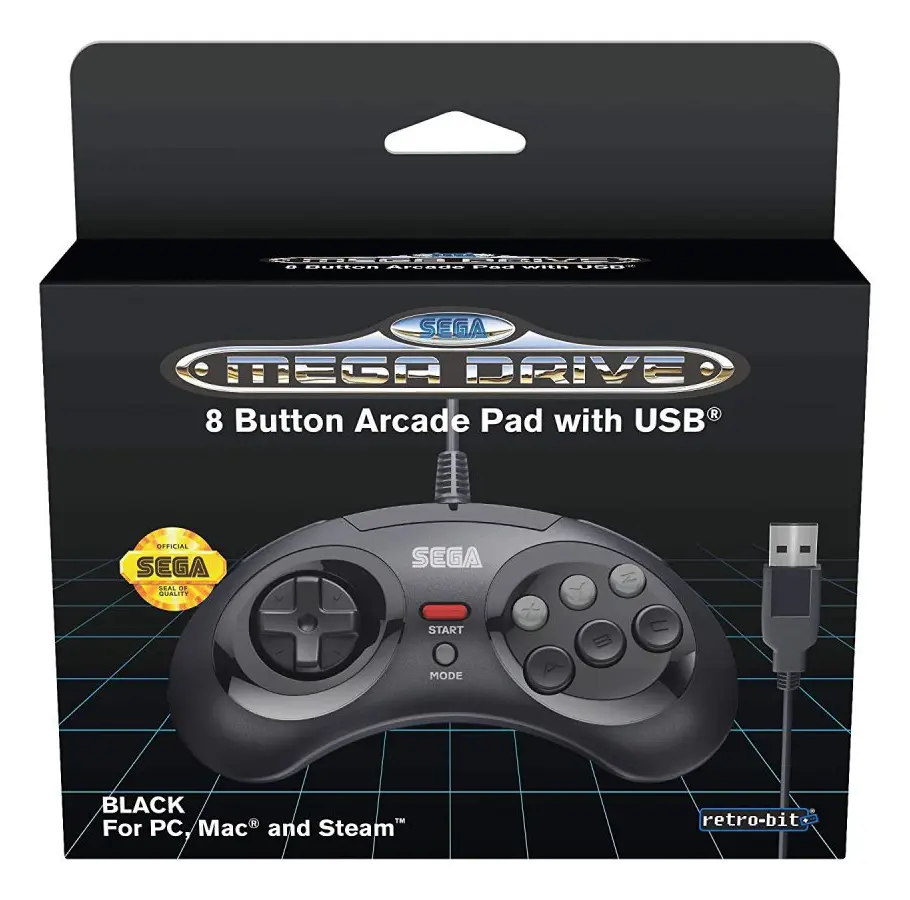 Retro-Bit SEGA Mega Drive 8-B USB