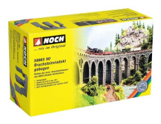 NOCH Bruchsteinviadukt, HO (1:87), Grå