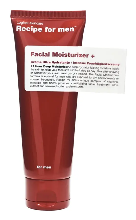  Recipe for Men Facial Moisturizer+