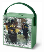 LEGO 887988010418 Lunch Box The LEGO Ninjago Movie with Handle sand green