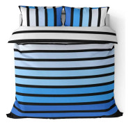 Rapport Soho Striped Double Duvet Set
