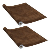 Dörrfolie 2 st mörk ek 210x90 cm PVC