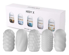 Hedy X Mix Textures Masturbator Egg Pack of 5