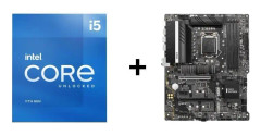 Pack moderkort MSI Z590-A PRO + Intel Core i5 11600K