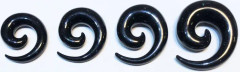 Töjnings kit från 10mm-16mm, 4 st (Spiraler) svart