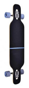 longboard Long Rider 99 cm trä svart/blå