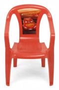 barnstol Bilar junior 51 x 40 cm polypropenröd