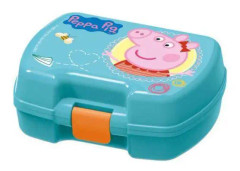 tårtlåda Peppa Pig junior 11 x 8 cm blå