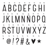  A Little Lovely Company Lightbox Letter Set Basic