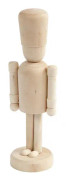 träfigur Hatt 18 cm vardera