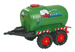 Rolly Tanker grön med dubbelhjul