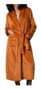 Morgonrock i silk fleece-Trofe