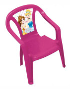 barnstol Princess girls 51 x 36,5 x 40 cm rosa