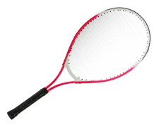 tennisracket junior 25 tum aluminium röd/vit