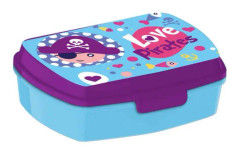 lunchbox Love Pirates junior aluminiumblå
