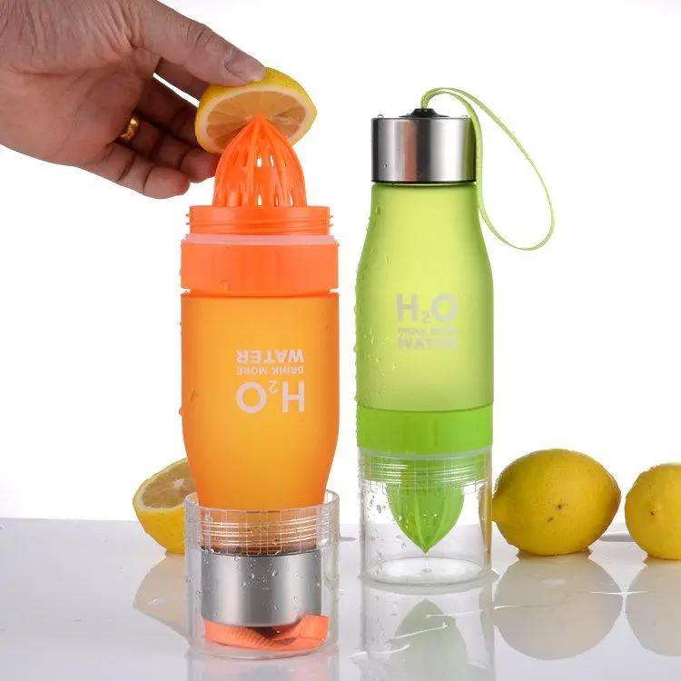 Citronfruktsaftpressflaska