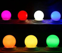 Color Bulb Christmas Party Decoration Lamp