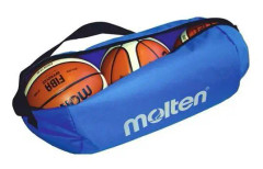bollväska för basket 56,8 liter blå