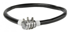 Nummerkombination kabellås 500 x 8,5 mm svart