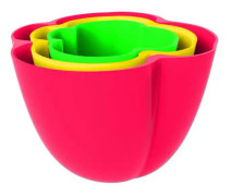 skålar sötpeppar 12 x 8 cm melamin 3 delar