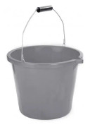 hink Bam Upcycled 15 liter 36 x 26,5 cm grå