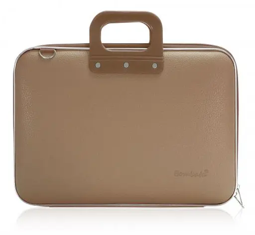 bärbar väska Classic 43 x 33 cm konstläder svart