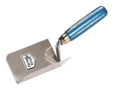 invändig hörnspackel Pro 10 x 6 cm 90Â ° rostfritt stål silver
