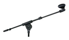 mikrofonstativ 75-138 cm ABS svart