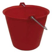 hink 13 liter 32,5 x 27 cm röd