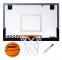 basketbräda Pro Hoops 63,5 x 43 cm vit 3-delad