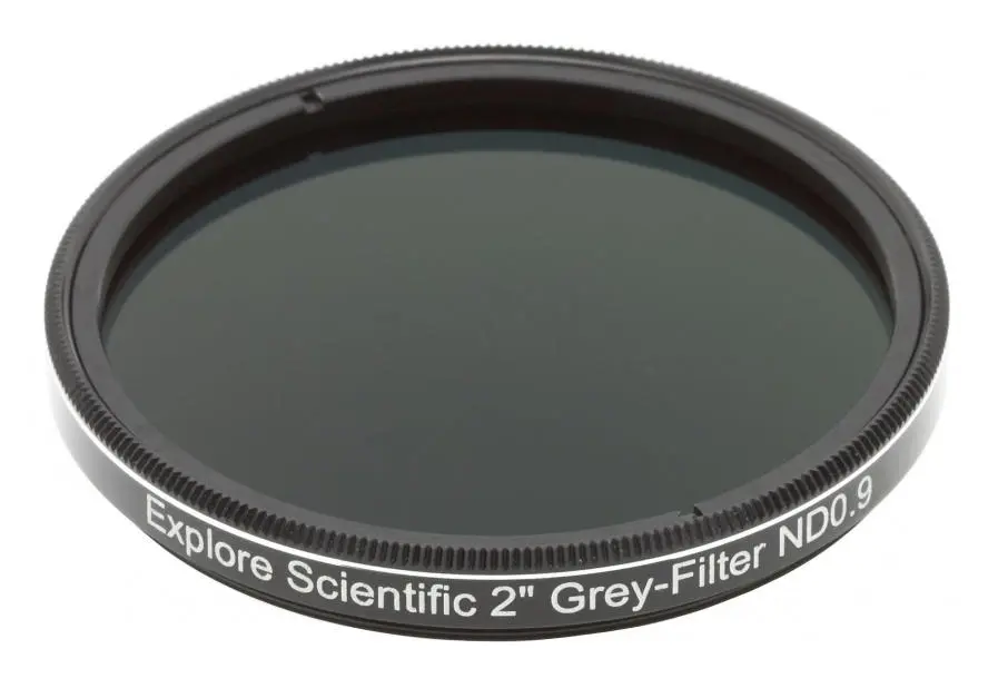 mån- och gråfilter Explore Scientific 2 tum svart