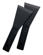 gourmet spatlar Pillon 13 cm svart 8 bitar