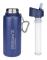 vattenflaska Lifestraw Go rostfritt stål 710 ml grå