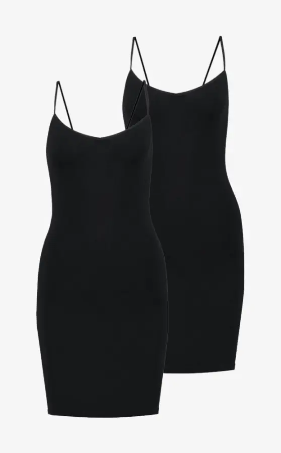 Basic Underdress 2-Pack - Black
