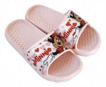 tofflor Minnie Mouse tjejer gummi rosa mt 28-29