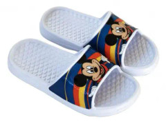 tofflor Mickey Mouse junior gummi vit storlek 30/31