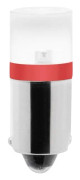 Barthelme LED-signallampe BA9s Rød 12 V/DC, 12 V/AC 70113711