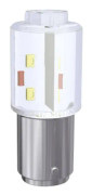 Signal Construct LED-signallampa BA15d Grön 24 V/DC, 24 V/AC 13400 mlm MBRD150874