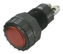 TRU COMPONENTS 1587994 LED-signallampe Rød 12 V/DC TC-R9 122L1-06-TIL BRR4