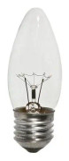 Candle Spectrum E27 25W, 220-240V, shockproof, clear (WOJ12836)