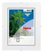 Hama Frameless Picture Holder Clip-Fix - Fotohållare - Designat för: 4x6 tum (10x15 cm) - glas - rektangulär