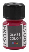 Glasfärg Frost 35 ml Röd
