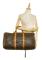 Pre-owned Louis Vuitton Monogram Keepall Bandouliere 50 Brown