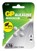 GP A76 / LR44 Knappcell 4-pack
