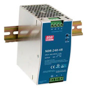 D-Link Nätaggregat, DIN-Skena, 240W, 90-265VAC, svart