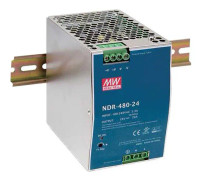 D-Link Nätaggregat, DIN-Skena, 480W, 21,6-29V, svart