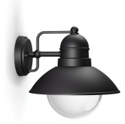 Hoverfly wall lantern black 1x60W 230V