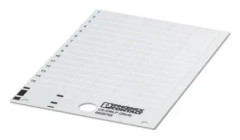 Apparatmarkör Phoenix Contact US-EMLP (15X5) SR 0828874 10 buntar Antal märkningar 1890 Silver