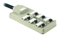 Sensor/ställdon passiv M12 fördelare med metallgänga SAI-6-F 5P PUR 20M 9456650000 Weidmüller 1 st